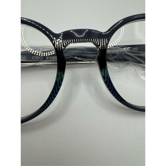 eyebobs CEO eyeglass frames gray blue black new without case - Picture 2 of 4